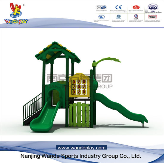 Playsets Outdoor Treehouse con scivolo per bambino