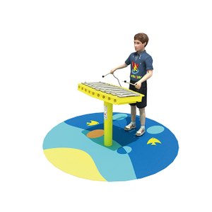 Strutture di giochi interattivi di percussione del parco di divertimenti Attrezzatura all'aperto del campo da giuoco di musica per i bambini