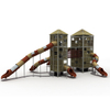 Outdoor Adventure Square Tower Parco giochi nel parco