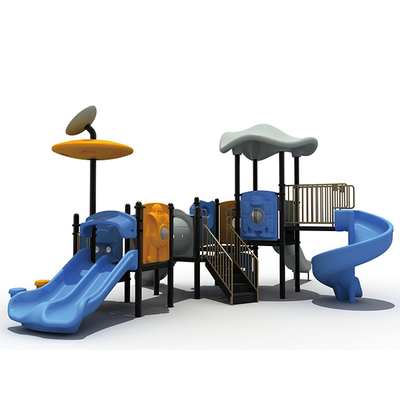 Bambini Fantascienza Spazio esterno personalizzabile Scivoli modulari Playset Attrezzature per parchi giochi all'aperto non alimentate per parco divertimenti